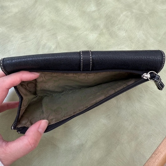 Coach Black Leather wallet - Picture 8 of 11
